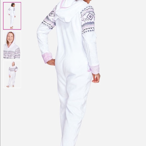 ❤️❤️Size 18/20 NWT 1/Piece outfit with hoodie pink - Picture 4 of 7